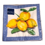Home Fashion Lunchservett 33x33 cm 20-Pack Citroner