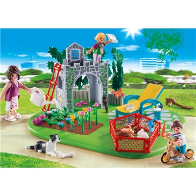 Playmobil SuperSet Familjeträdgård, 70010P