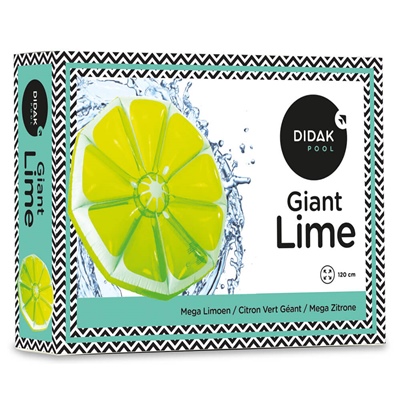 Didak Giant Lime Badmadrass 120 cm, 15504539KID