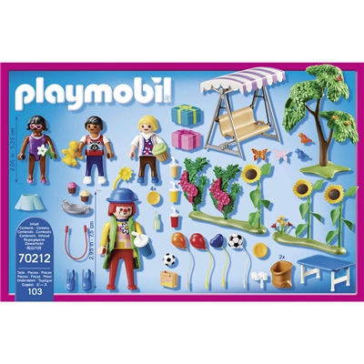 Playmobil Barnens Födelsedag med Clown, 70212P