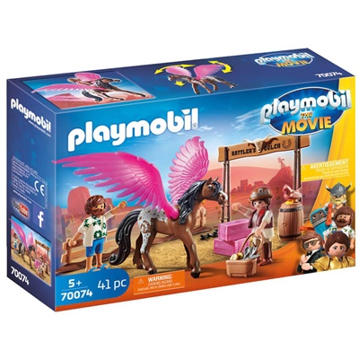 Playmobil: THE MOVIE Marla och Del med Den Flygande Hästen, 70074