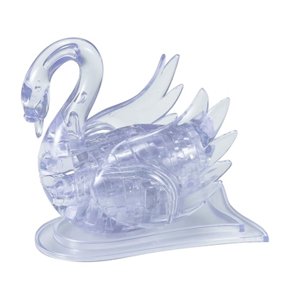 Crystal Puzzle 3D Pussel 44 Bitar Swan, 28150