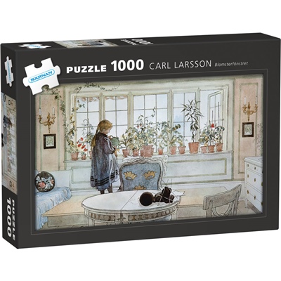 Kärnan Pussel 1000 Bitar Carl Larsson - Blomsterfönstret, 580065