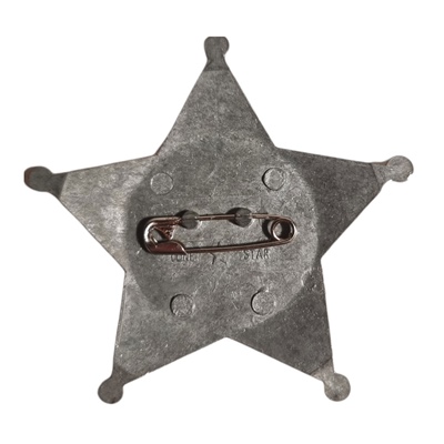 Wicke Lone Star Sheriffstjärna i Metall, 0452/1224
