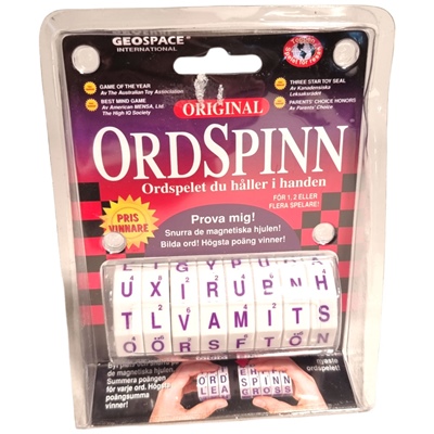 Original Ordspinn - Ordspelet du håller i handen!, 728369852008